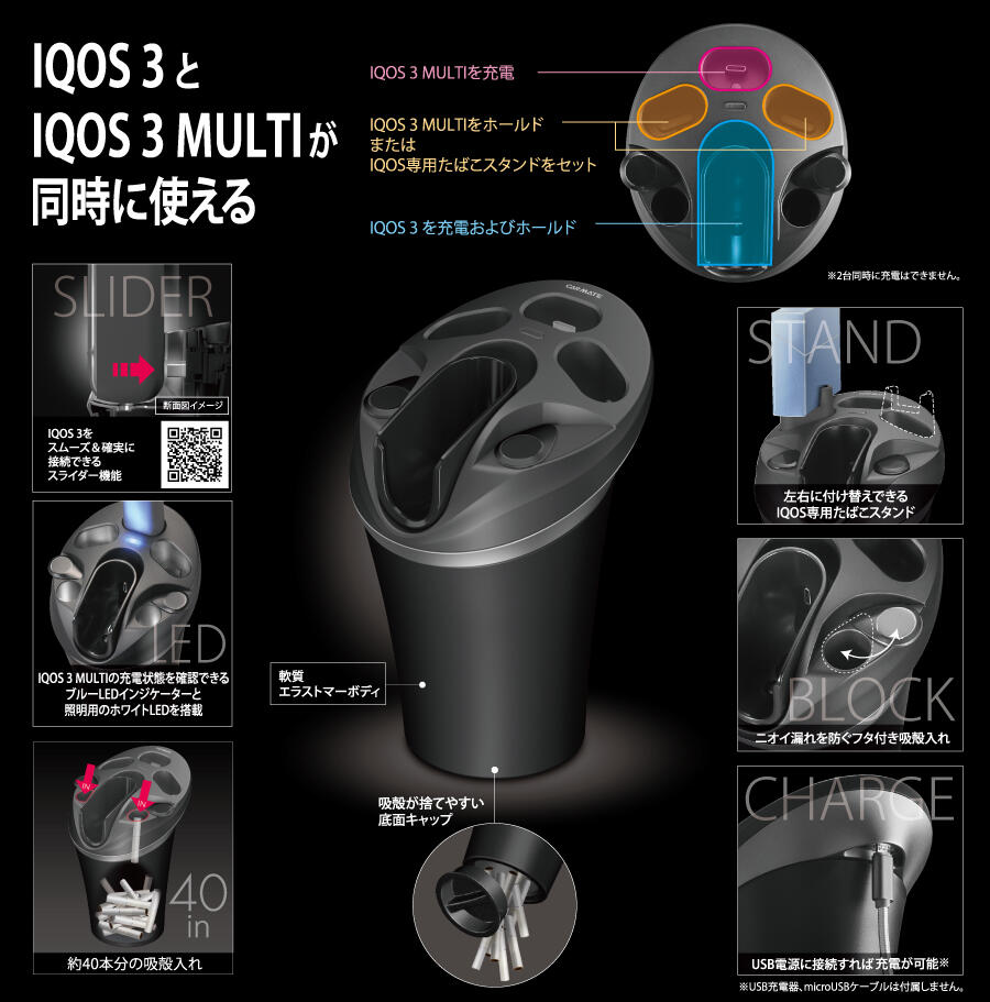 ファッション小物【最新】IQOS3 + IQOS3 MULTIセット
